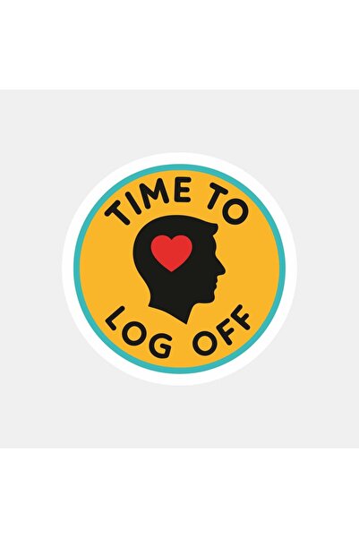 The Sticker Story. ملصق وقت الإغلاق الذاتي للدماغ