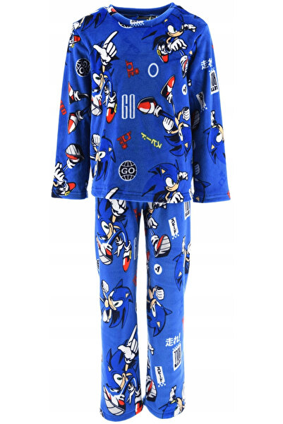 Sonic Microfiber Long Sleeve Pajamas,