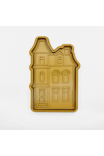 CESTOPİENO Christmas House Cookie Cutter 7X11 cm Dough Shaper Set /Cookie/Cer...