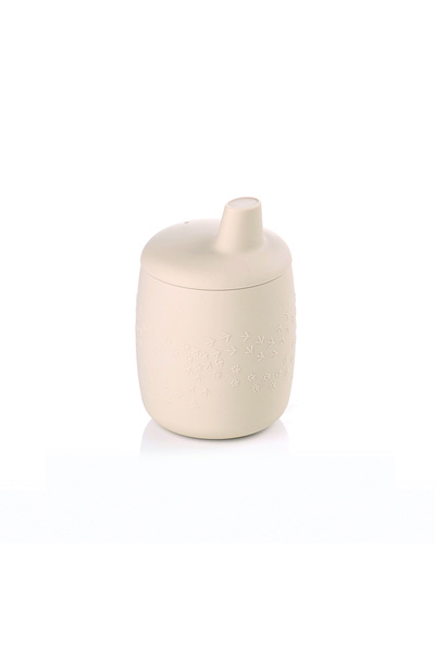 Jane Σιλικονούχο ποτήρι, Τζέιν, Χωρίς χερούλι, Χωρίς BPA, 6 μηνών+, Χρώμα άμμου