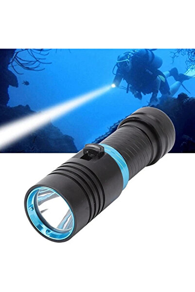 SomayStore Tekne Su Altı Dalış El Feneri Wison Ws-4545 Şarjlı 10w 1800 Lümen