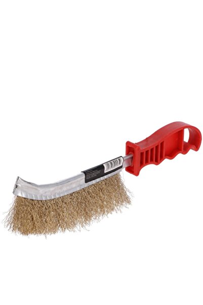 FOXMAG24 Συρματόβουρτσα με πλαστική λαβή, συνολικό μήκος 22,5 εκ.