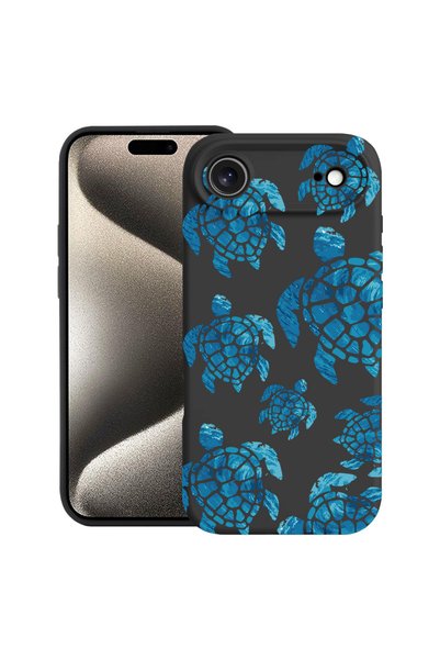 bestcase Husă Ultra Subțire pentru Apple iPhone 17 Air, Broaște Țestoase de V...