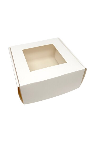 AFO Σετ 10 Πτυσσόμενων Κουτιών με Μεγάλο Λευκό Παράθυρο