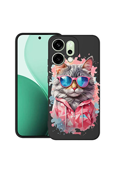 bestcase Υπέρλεπτη Θήκη για OPPO Reno14, Γάτα Βασίλισσα των Αγορών, 2082899 B...