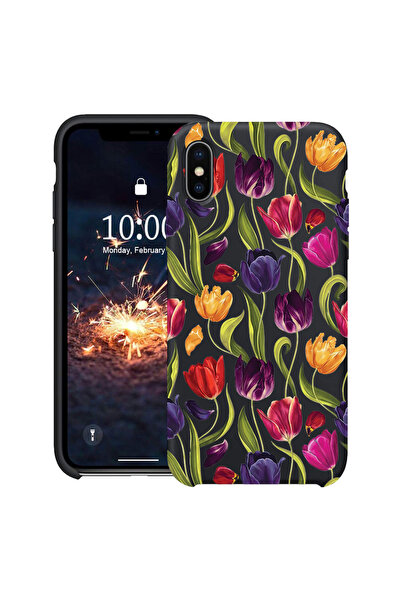 bestcase Υπέρλεπτη Θήκη για Apple iPhone XS / X, Φλοράλ - Σχέδιο Τουλίπας, 20...