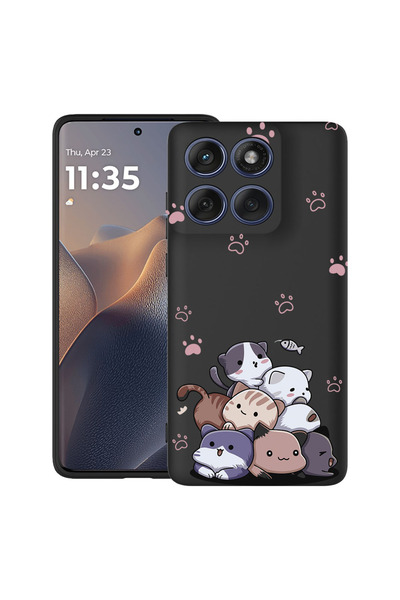 bestcase Υπέρλεπτη Θήκη για Motorola Moto G86 Power, Γατάκια, 3113067 B 2018