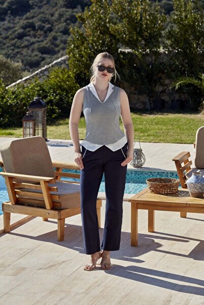 Cossy By Aqua Σετ Αθλητικών Ρούχων 2 τεμαχίων με Σχέδιο Ρίγες CossybyAqua 267...