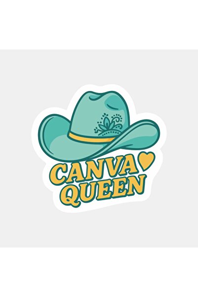 The Sticker Story. Canva Queen Sticker