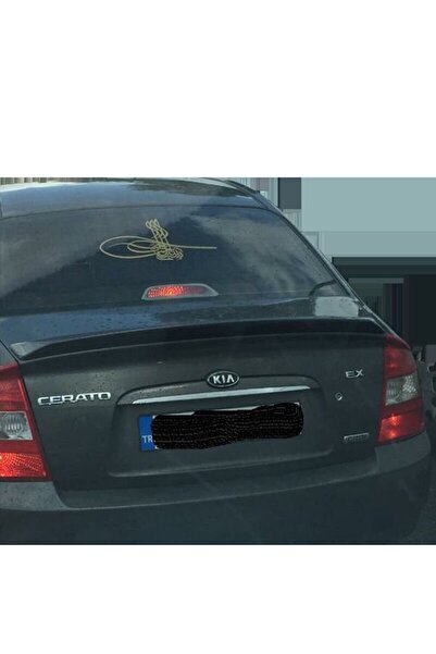 AksoyTuning Kia Cerato Uyumlu Yedek Parça Eski Kasa Spoiler Boyasız
