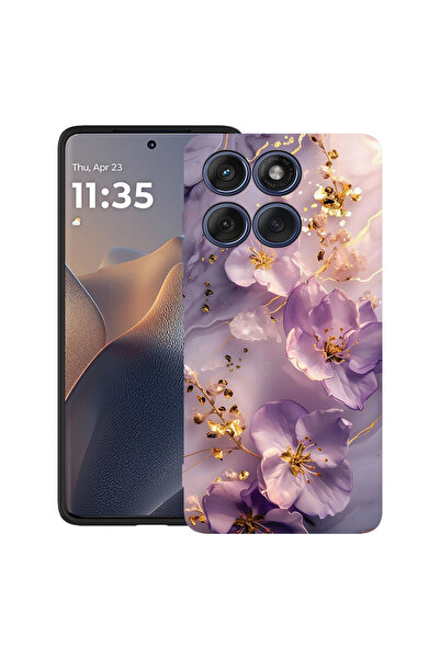 bestcase Υπέρλεπτη Θήκη για Motorola Edge 60 Pro, Φλοράλ - Αισθητική Ορχιδέα,...