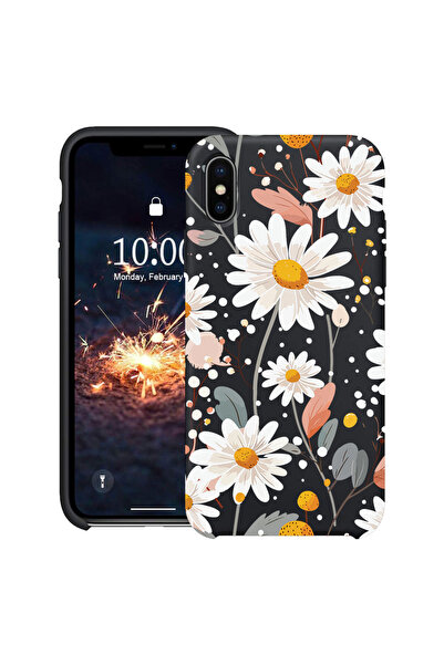 bestcase Υπέρλεπτη Θήκη για Apple iPhone XS / X, Φλοράλ - Μαργαρίτα, 2078162 ...