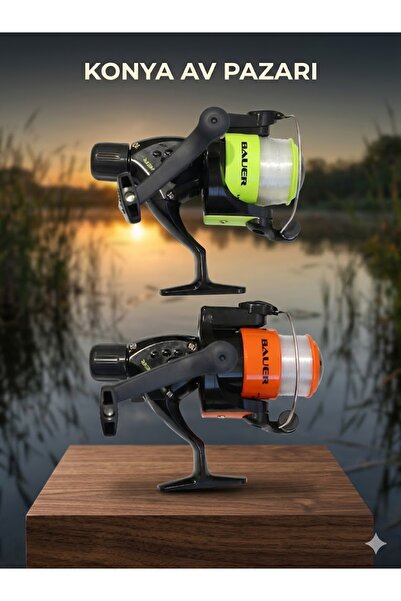 BAUER YS 5000 SARI + TURUNCU 2' Lİ OLTA MAKİNESİ SETİ