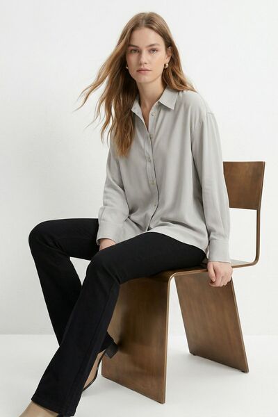 Rays Gray Oversize Shirt 4000