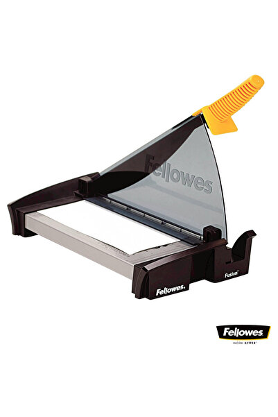 Fellowes Guilotină cu pârghie, Fusion A4, pentru birouri mici, tăiere format ...