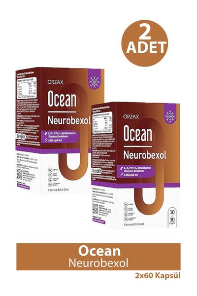 Orzax Ocean Neurobexol 60 Kapsül 2 Adet