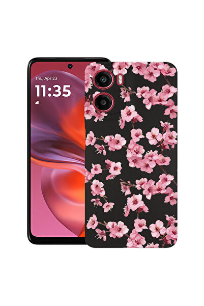 bestcase Υπέρλεπτη Θήκη για Motorola Moto G05 / Moto E15, Φλοράλ - Αισθητικό ...