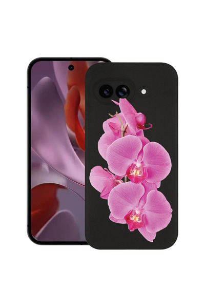 bestcase Υπέρλεπτη Θήκη για Google Pixel 10a, Φλοράλ - Μινιμαλιστική Ροζ Ορχι...