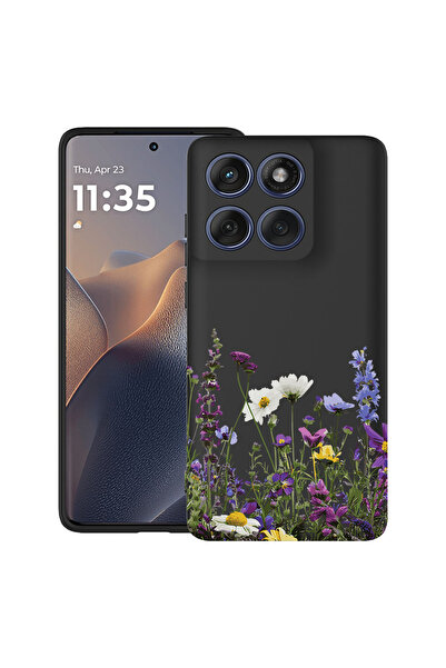 bestcase Υπέρλεπτη Θήκη για Motorola Edge 60 Pro, Φλοράλ - Αγριολούλουδα, 205...