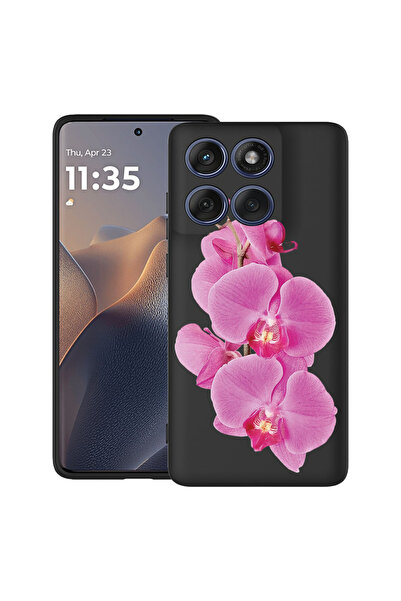 bestcase Υπέρλεπτη Θήκη για Motorola Edge 60 Pro, Φλοράλ - Μινιμαλιστική Ροζ ...