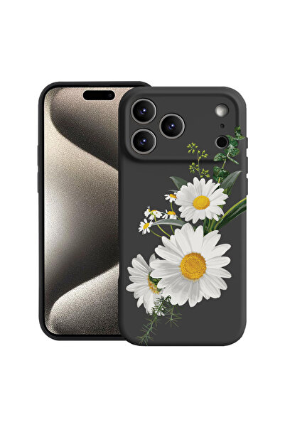 bestcase Υπέρλεπτη Θήκη για Apple iPhone 17 Pro, Φλοράλ - Μινιμαλιστική Μαργα...