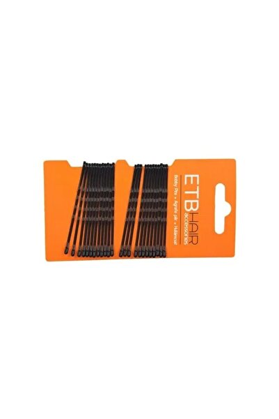 ETB Agrafe de păr negre 7 cm 24 bucăți