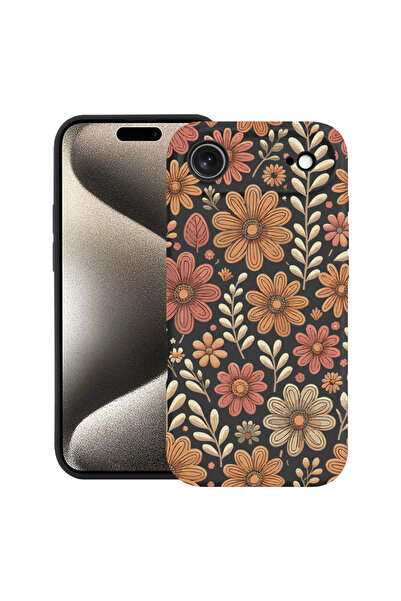 bestcase Υπέρλεπτη Θήκη για Apple iPhone 17 Air, Φλοράλ Φθινοπωρινό Σχέδιο, 2...
