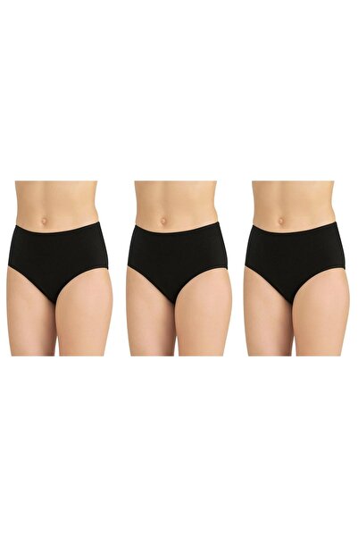 CSN CASANO Γυναικεία εσώρουχα Bato 3 τεμαχίων με ψηλή μέση, από μαλακό εύκαμπ...