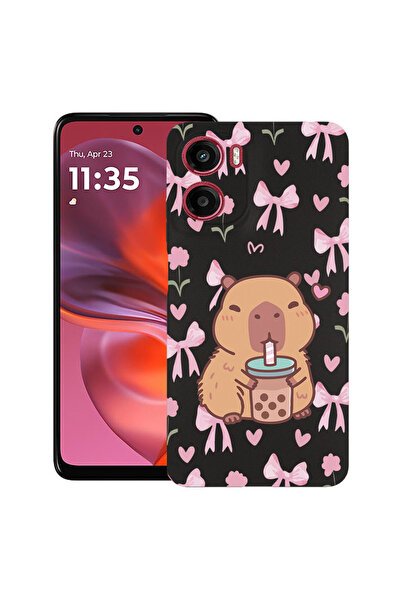 bestcase Husă Ultra Subțire pentru Motorola Moto G05 / Moto E15, Desen Animat...