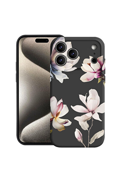 bestcase Husă Ultra Subțire pentru Apple iPhone 17 Pro, Design Floral Magnoli...