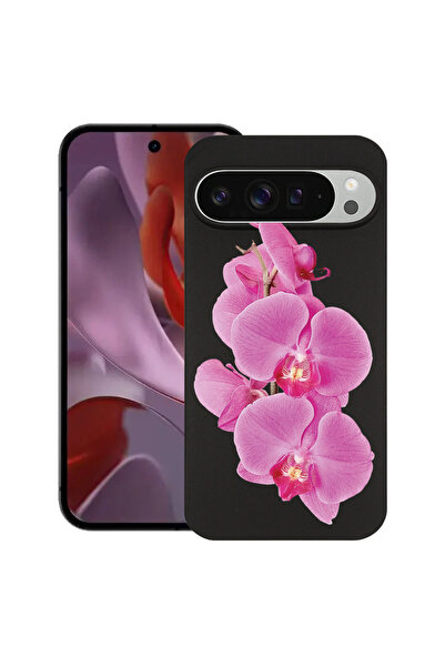 bestcase Υπέρλεπτη Θήκη για Google Pixel 9 / 9 Pro, Φλοράλ - Μινιμαλιστική Ρο...