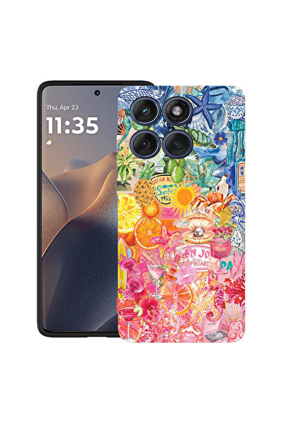 bestcase Υπέρλεπτη Θήκη για Motorola Edge 60 Fusion / Edge 60, Τροπικό, 20262...