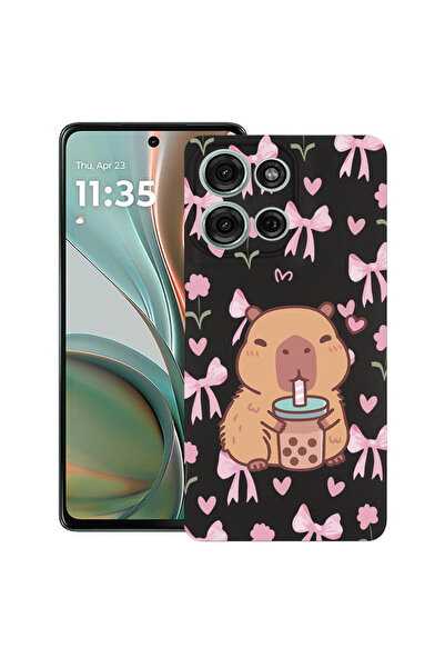 bestcase Husă Ultra Subțire pentru Motorola Moto G15 / G17 / G17 Power, Desen...