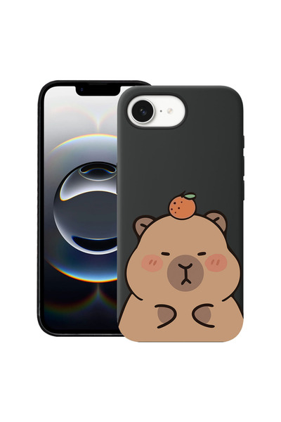 bestcase Ultra Slim Case for Apple iPhone 16e / iPhone 17e, Cute Capybara, 19...
