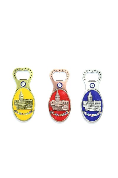 Store Yöresel Galata Kulesi Magnet Açacak 10 Cm İstanbul Temalı Buzdolabı Süs...