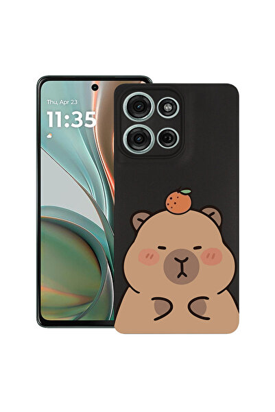 bestcase Husă Ultra Subțire pentru Motorola Edge 50 Neo, Capibara Drăguță, 19...
