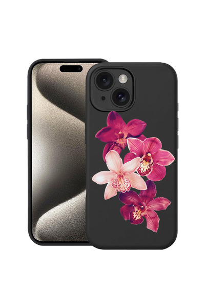 bestcase Υπέρλεπτη Θήκη για Apple iPhone 13, Φλοράλ - Κόκκινη Ορχιδέα, 207795...