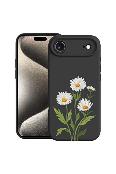 bestcase Υπέρλεπτη Θήκη για Apple iPhone 17 Air, Φλοράλ - Πρεσαριστή Μαργαρίτ...