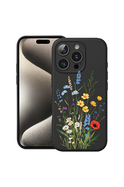 bestcase Υπέρλεπτη Θήκη για Apple iPhone 14 Pro Max, Χαριτωμένο Ανθικό Μπουκέ...