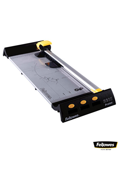 Fellowes Ghilotină cu disc rotativ, Proton A3, pentru casă și birou, tăiere A...