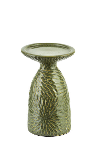 MONDEX Sfeșnic YARINE VERDE 10,5x8,5x16,5 cm