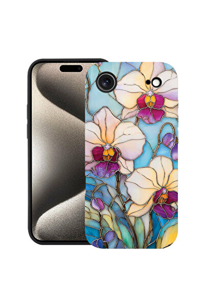 bestcase Υπέρλεπτη Θήκη για Apple iPhone 17 Air, Φλοράλ - Ορχιδέα με σχέδιο β...