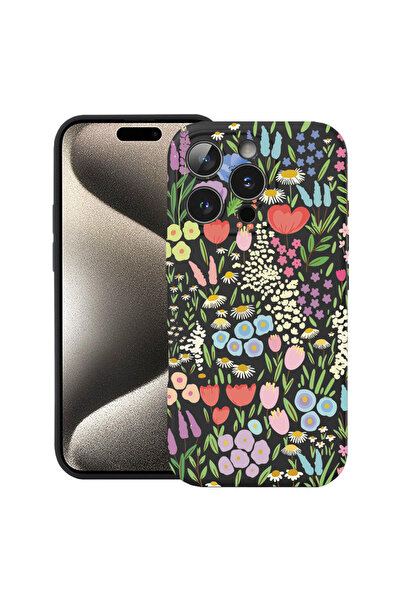 bestcase Husă Ultra Subțire pentru Apple iPhone 14 Pro, Florală - Lalea Color...