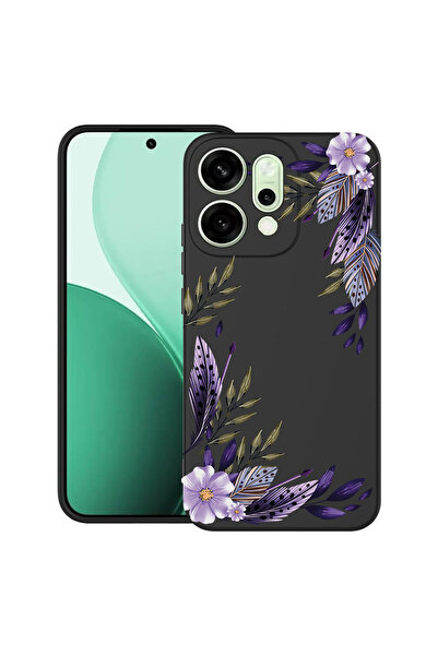 bestcase Husă Ultra Subțire pentru OPPO Reno14, Floral - Levander, 2082899 B ...