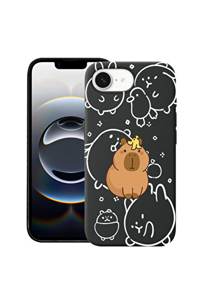 bestcase Υπέρλεπτη Θήκη για Apple iPhone 16e / iPhone 17e, Καρτούν Καβάι Καπι...