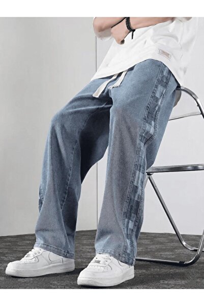 Oksit Ανδρικό παντελόνι τζιν Vets με κορδόνια, ελαστική μέση, πλαϊνά κομμάτια...