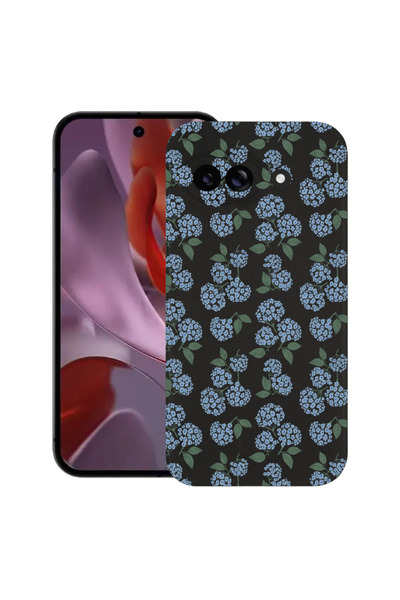 bestcase Υπέρλεπτη Θήκη για Google Pixel 9a, Φλοράλ - Σχέδιο Ορτανσίας, 19263...