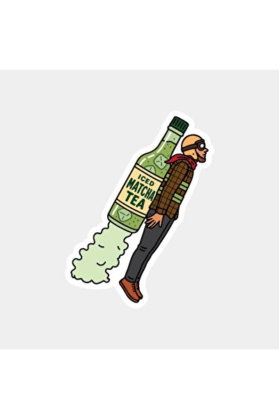 The Sticker Story. ملصق آيس ماشا وروكيت