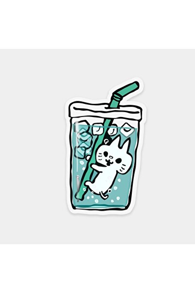 The Sticker Story. ملصق آيس كات سودا