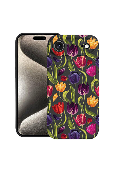 bestcase Υπέρλεπτη Θήκη για Apple iPhone 17 Air, Φλοράλ - Σχέδιο Τουλίπας, 20...